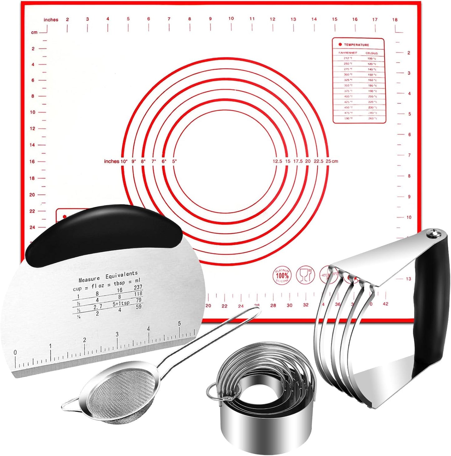 ATPWONZ Biscuit Cutter Set - Perfect for Baking Cookies!