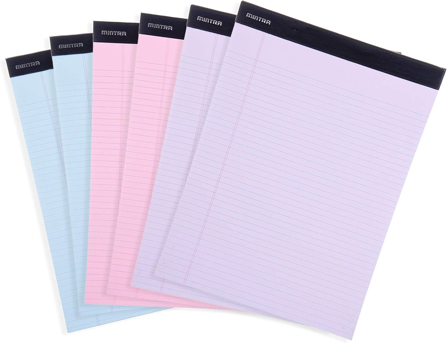 Pastel Legal Pads - 6pk Narrow Ruled
