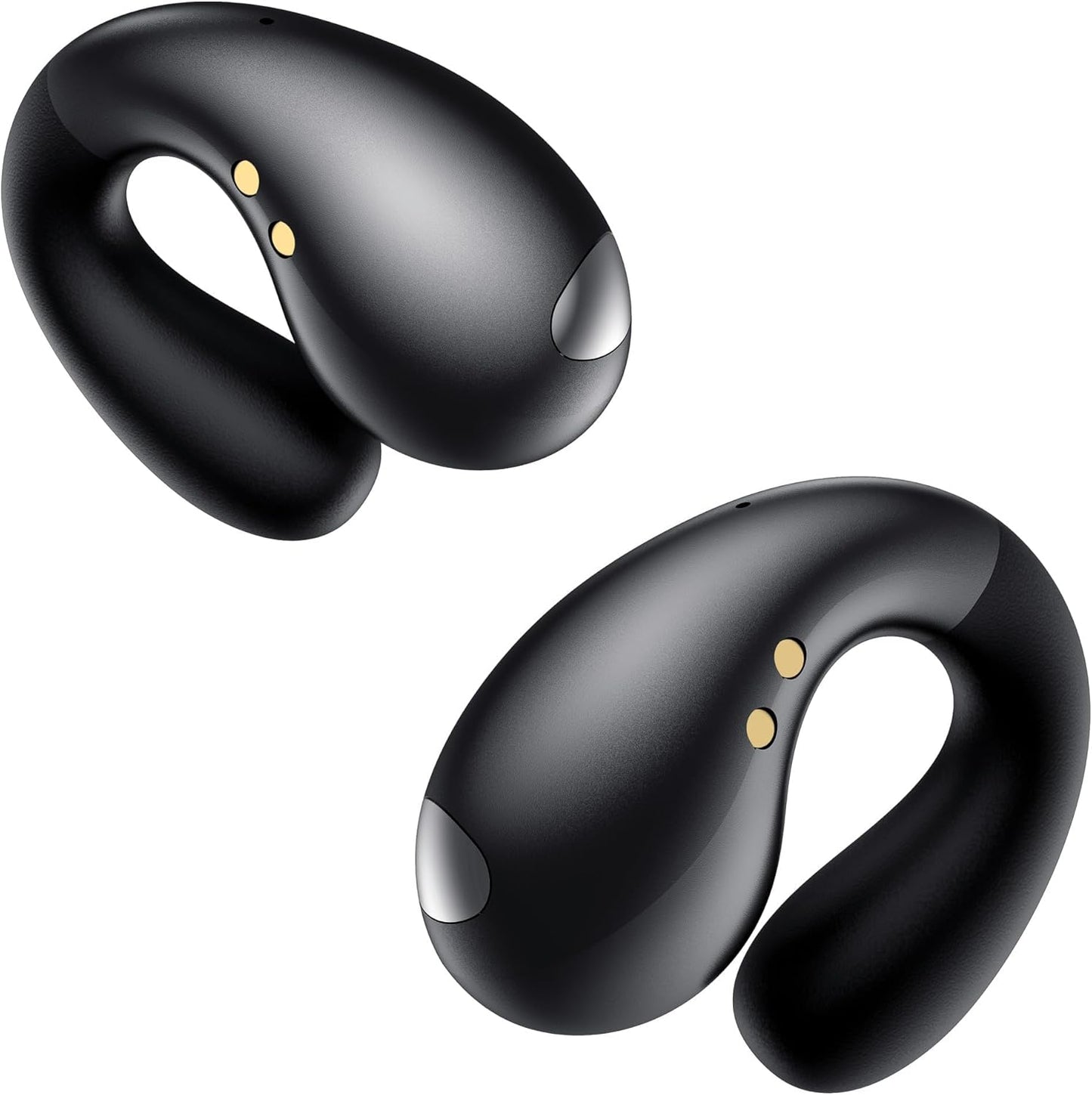 Ultra Open Ear Earbuds - Ergonomic Clip-On Headphones for Comfort