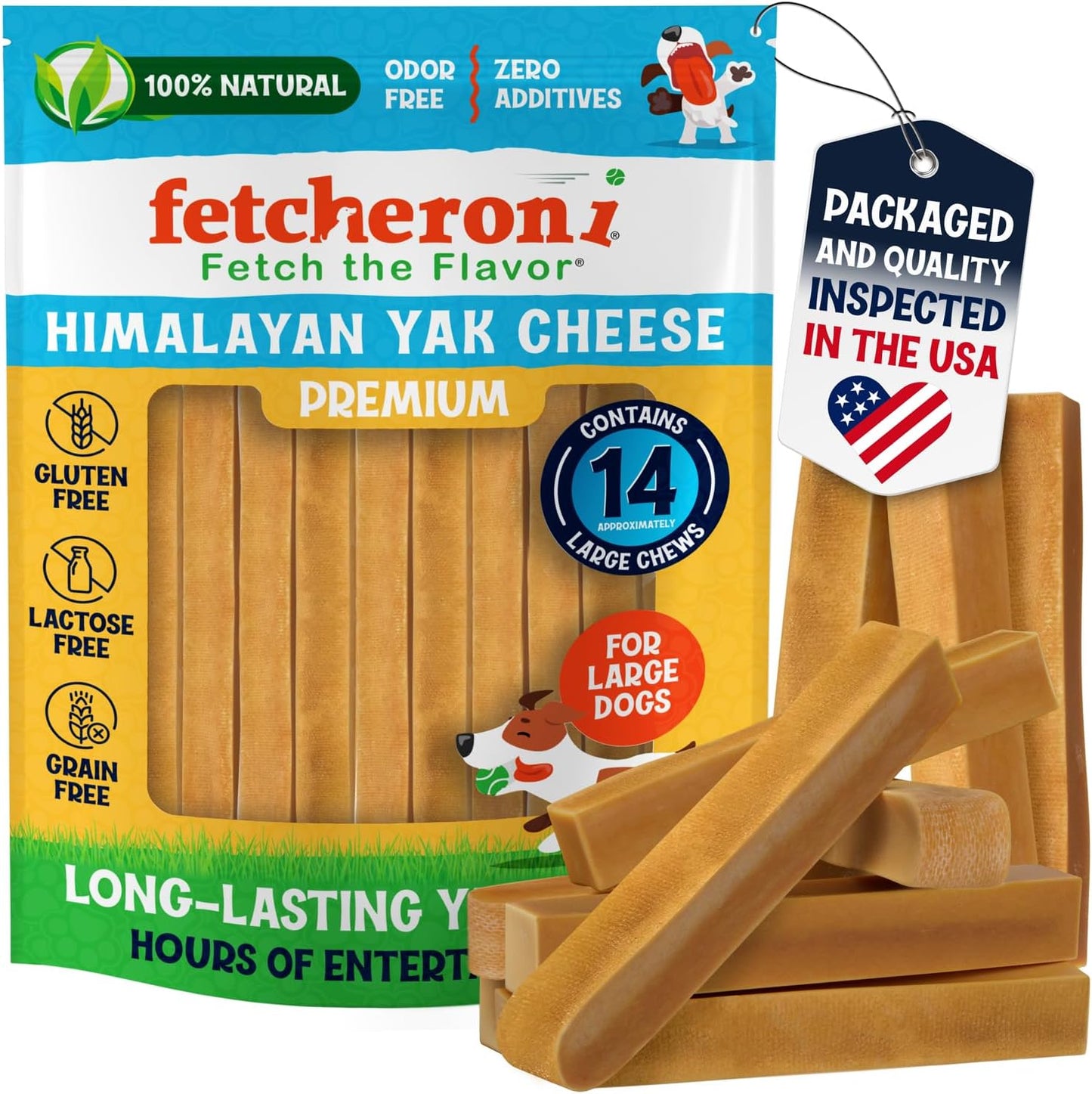 Himalayan Yak Cheese Chews - Long Lasting Dog Treats for All Sizes