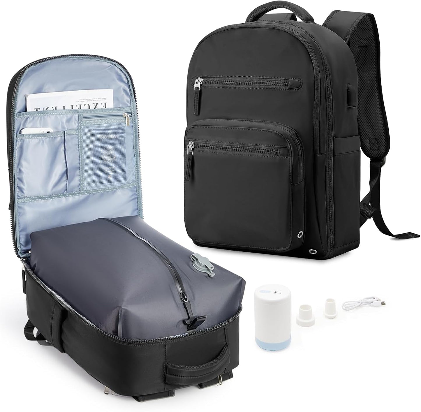 WONHOX Large Travel Backpack for Business and Adventure Needs