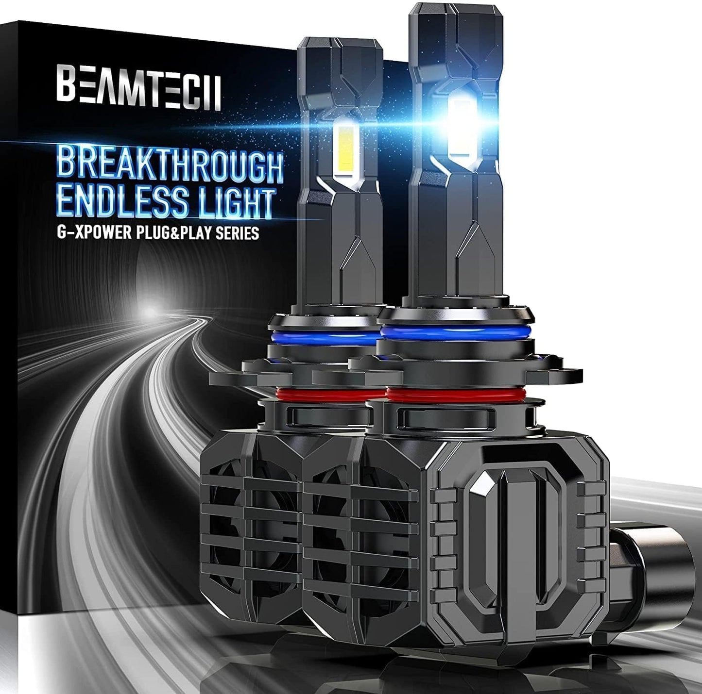 9006 Fog Light Bulbs with 20000LM Brightness for Clear Vision
