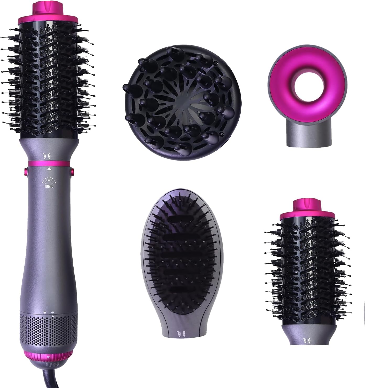 4-in-1 Hair Blow Dryer Brush for Effortless Styling and Shine