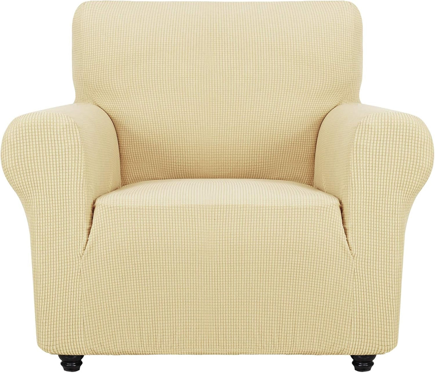 ZNSAYOTX Super Stretch Chair Slipcover for Pets and Furniture