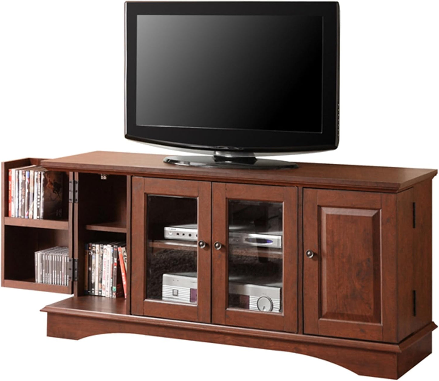 Walker Edison 44 TV Stand - Elegant Storage for 65 TVs