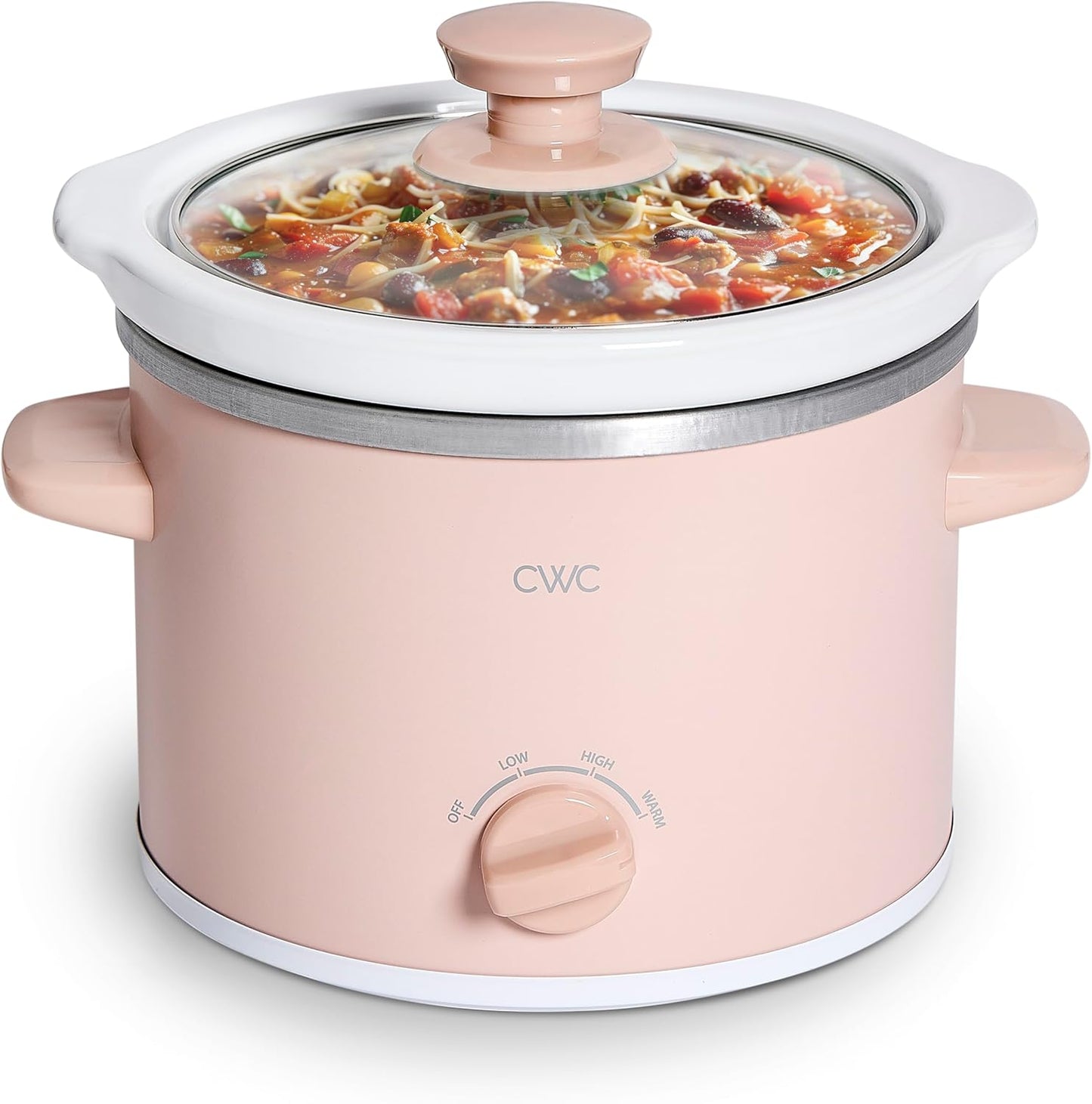 COOK WITH COLOR 2QT Mini Electric Round Slow Cooker Review