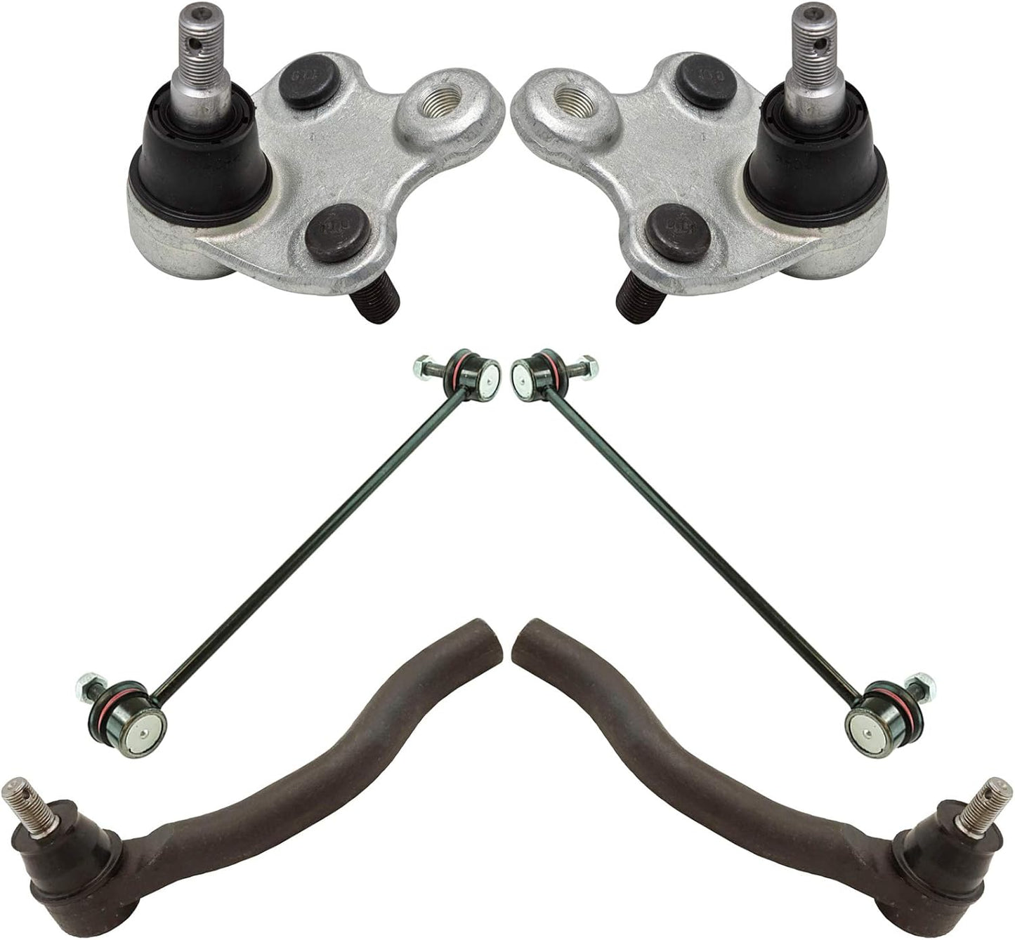 TRQ Front Steering & Suspension Kit for Acura ILX and Honda Civic