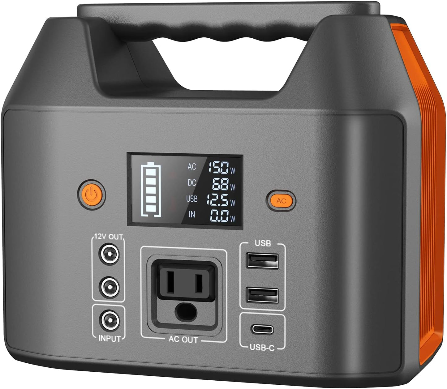 EnginStar 155Wh Solar Generator: Portable Power Anywhere!