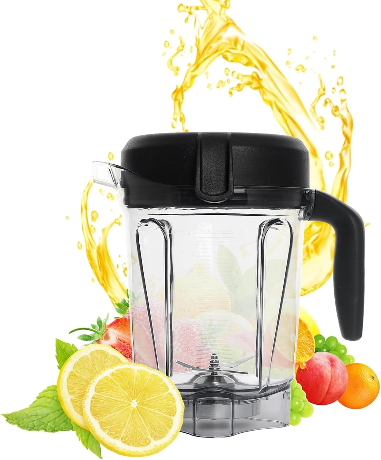 Vitamix 64oz Low-Profile Pitcher: Fits Various Models
