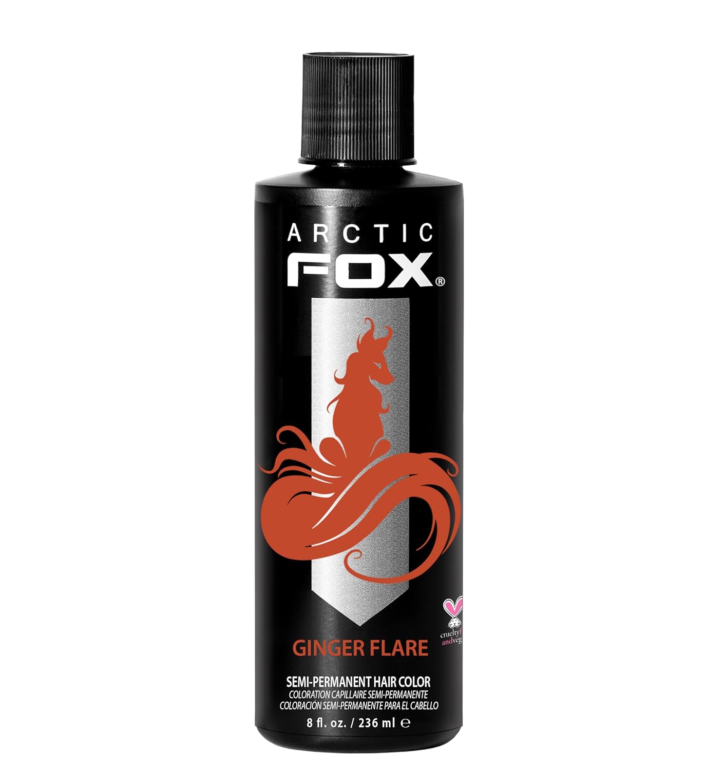 Vibrant Ginger Hair with ARCTIC FOX Dye