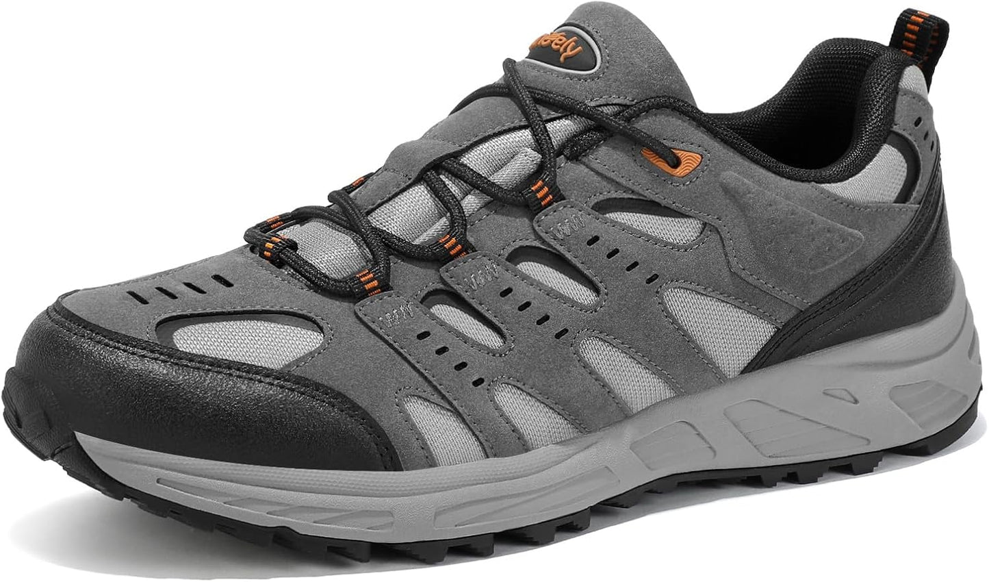 Kricely Men's Trail Running Shoes for Hiking and Outdoor Activities