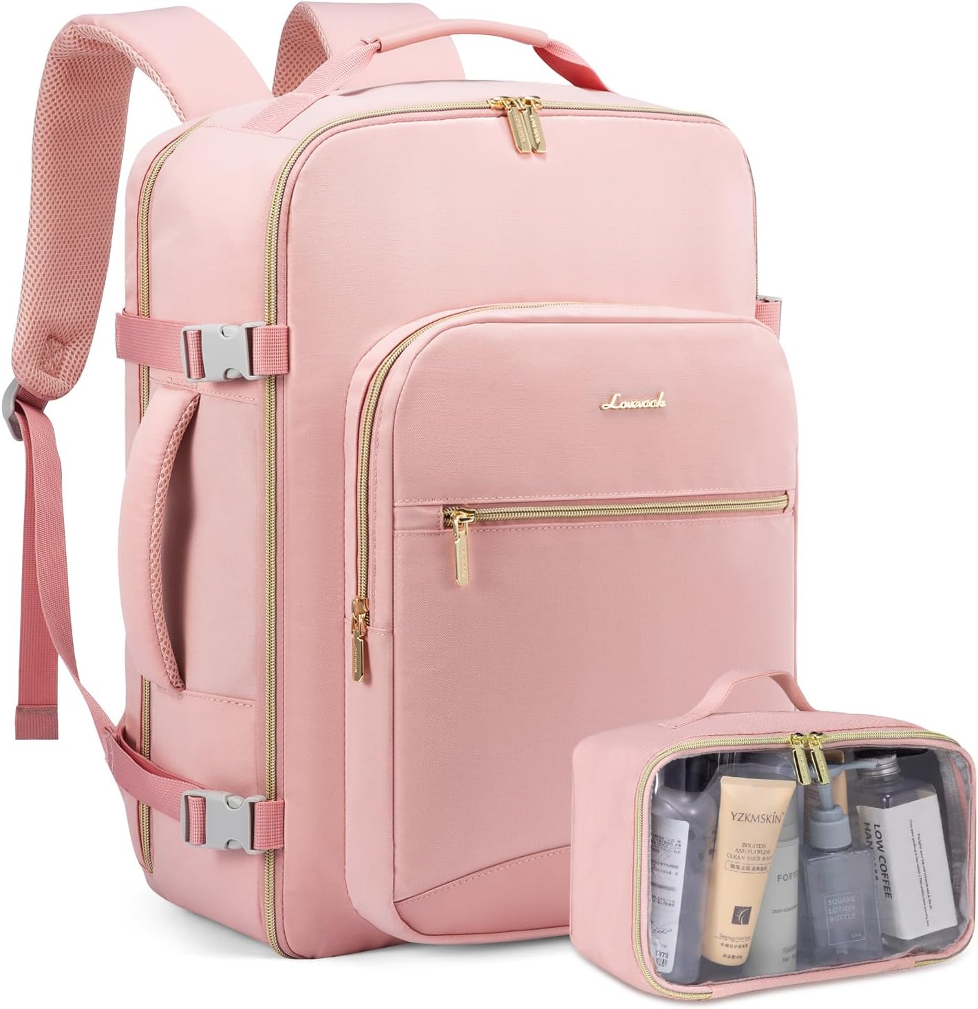 LOVEVOOK Travel Backpack for Women - Stylish Carry-On Design