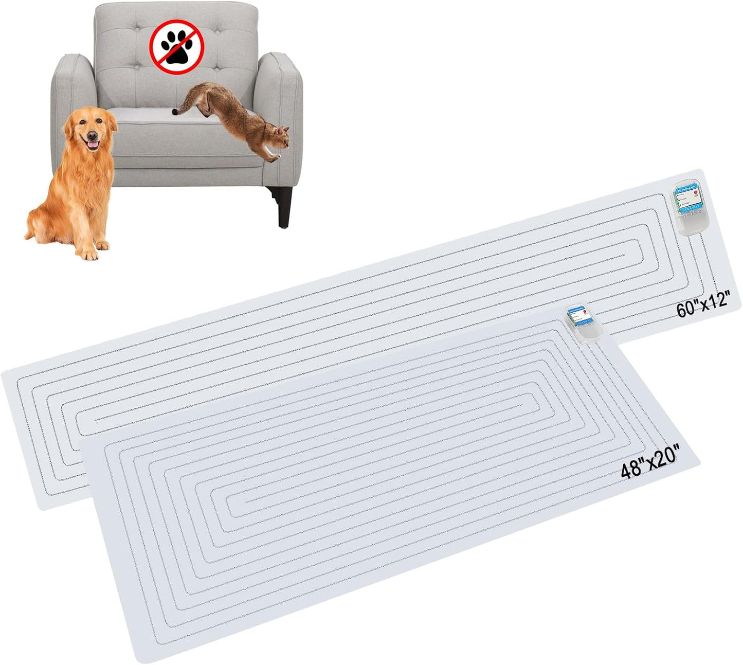 SEERWAY Scat Pet Shock Mat for Dogs and Cats Training Indoors