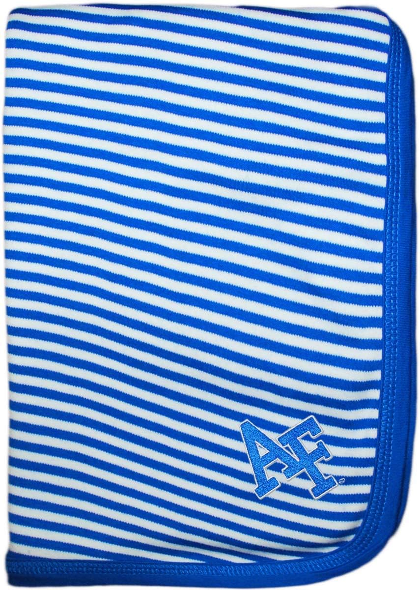United States Air Force Academy Falcons Striped Baby Blanket