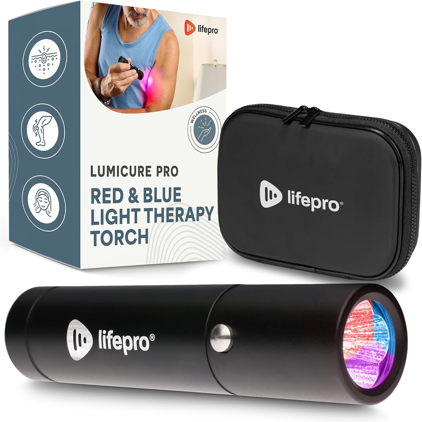 Lifepro Infrared & Red Light Therapy Device for Pain Relief
