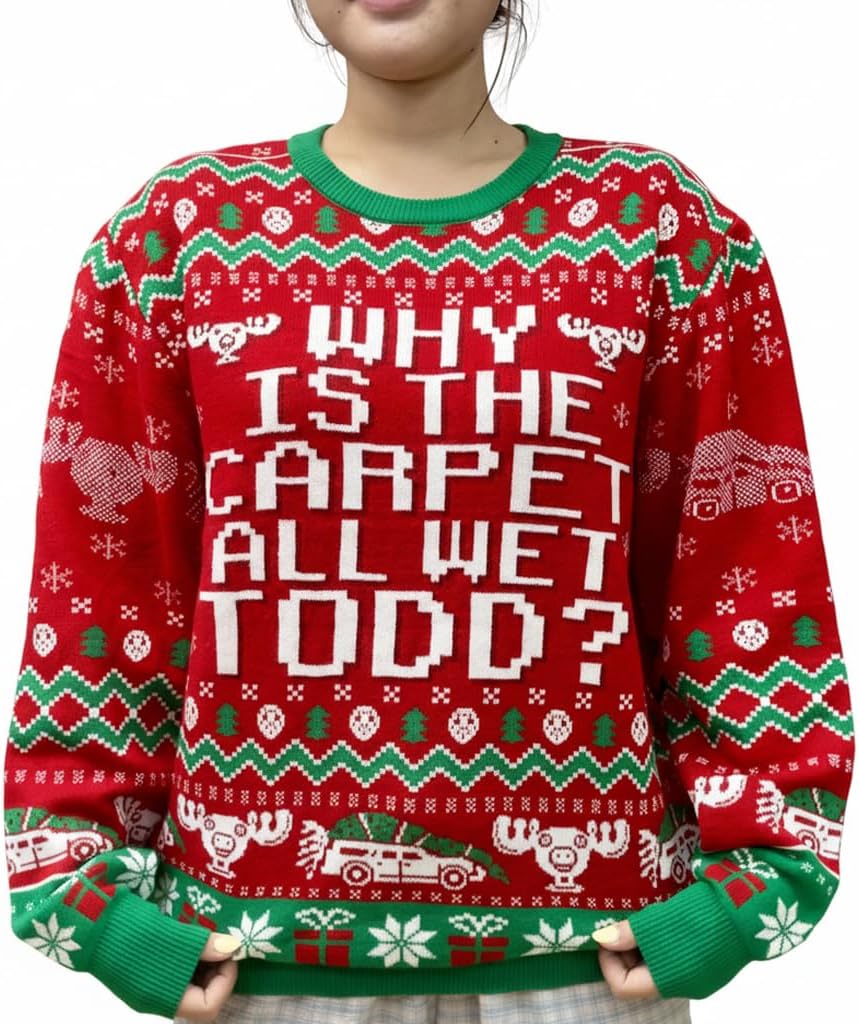 Ugly Christmas Sweater - Cozy Knitted Holiday Apparel Gift