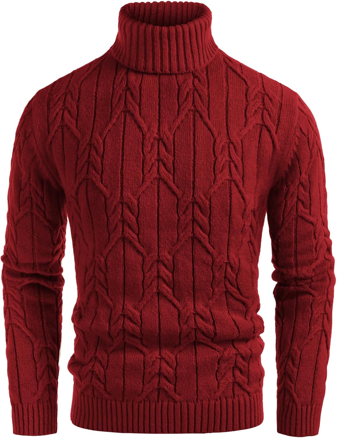 Stylish GRACE KARIN Men Turtleneck Sweater for Every Occasion
