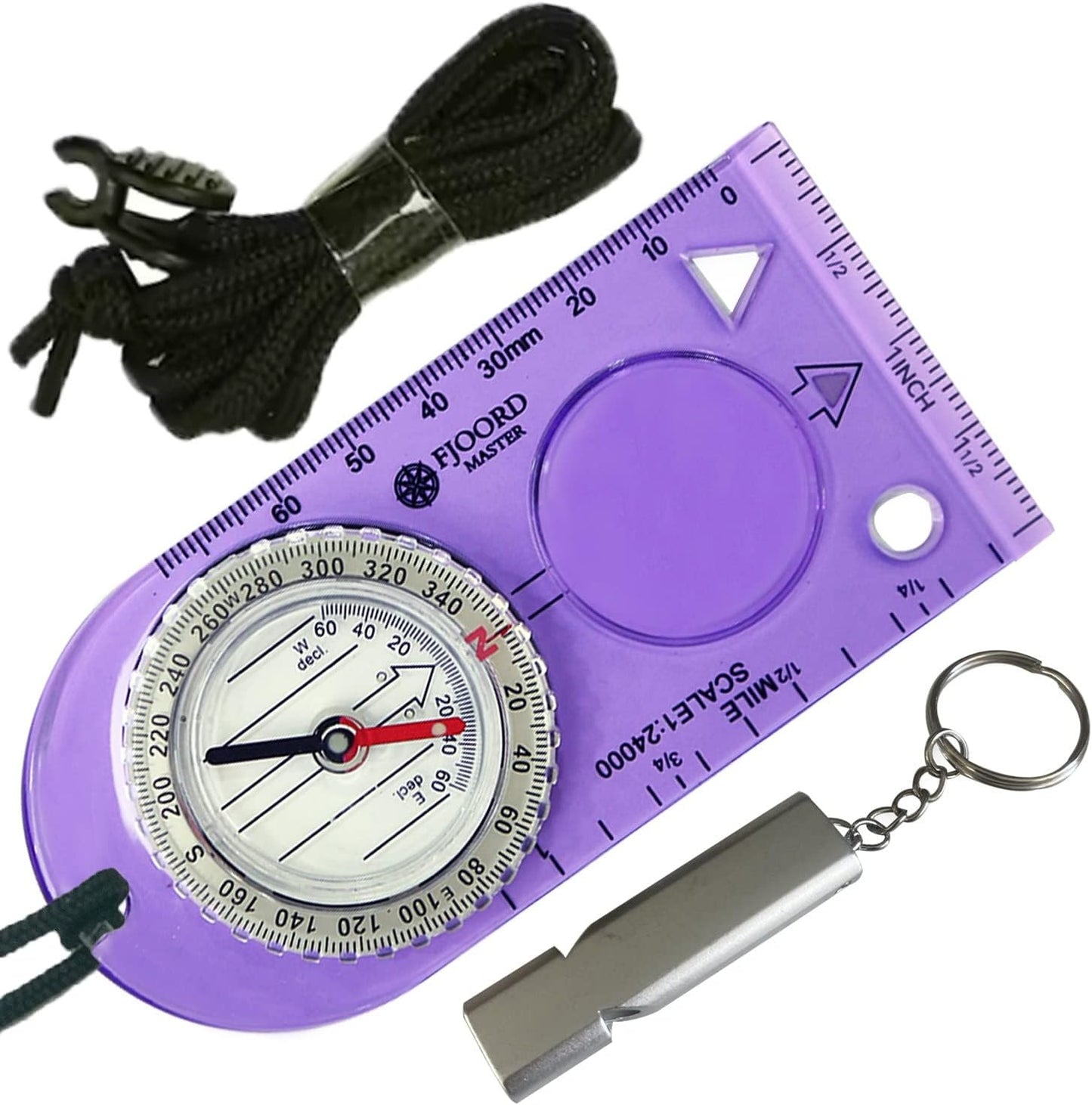 Pro Orienteering Survival Compass - FJOORD MASTER