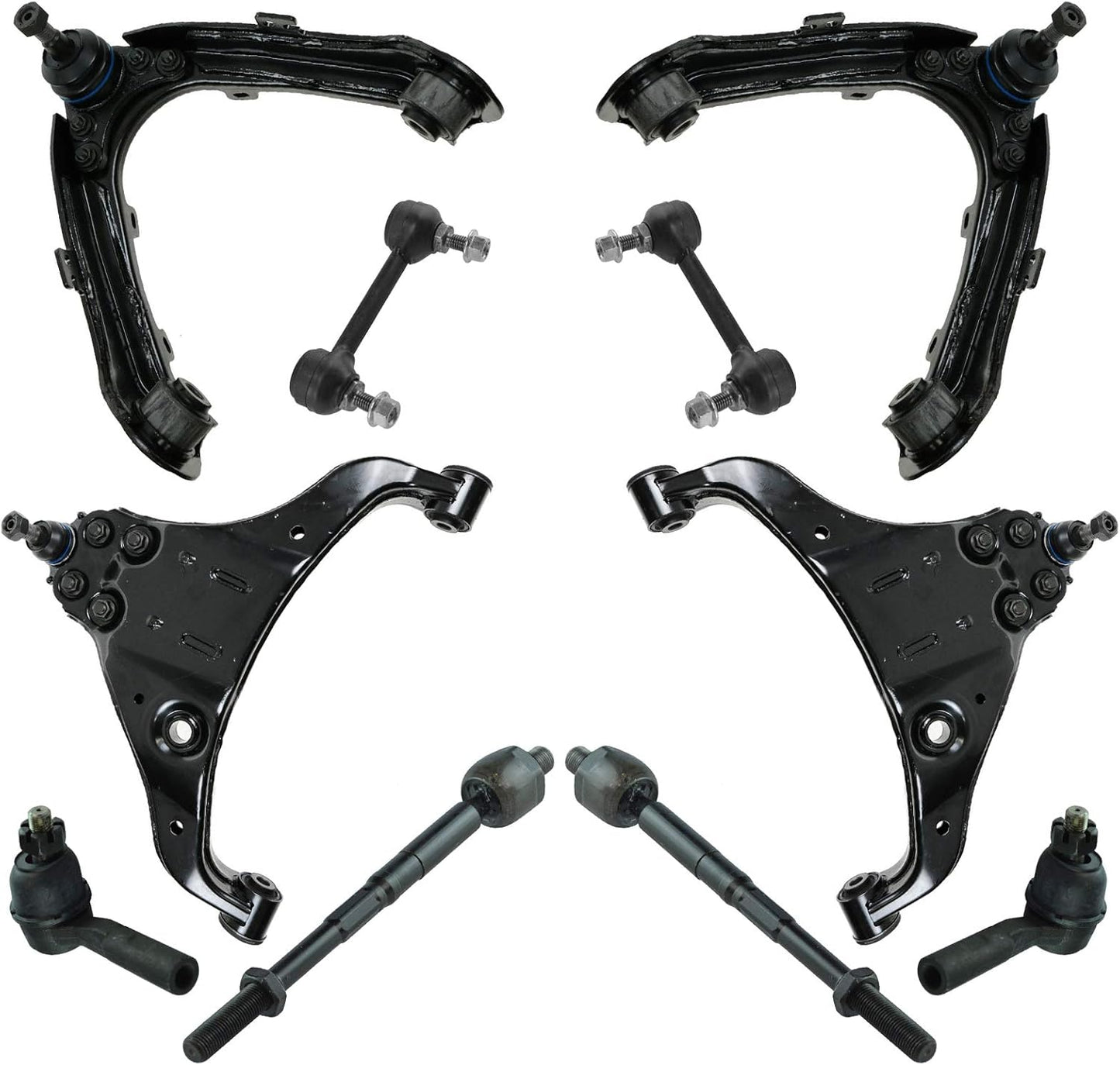 TRQ Front Steering & Suspension Kit for Chevrolet Colorado