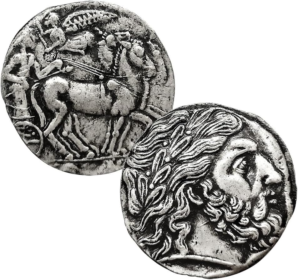 Ancient Greek Silver Coins Collection for Mythology Lovers