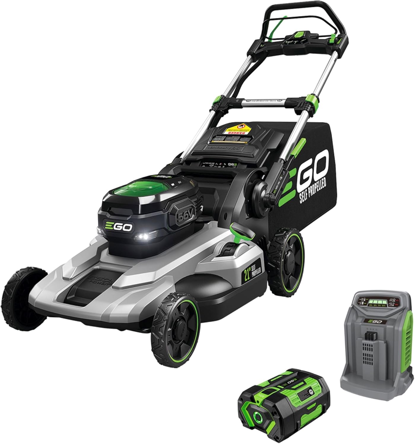 EGO POWER+ Electric Lawn Mower with Self-Propelled Features