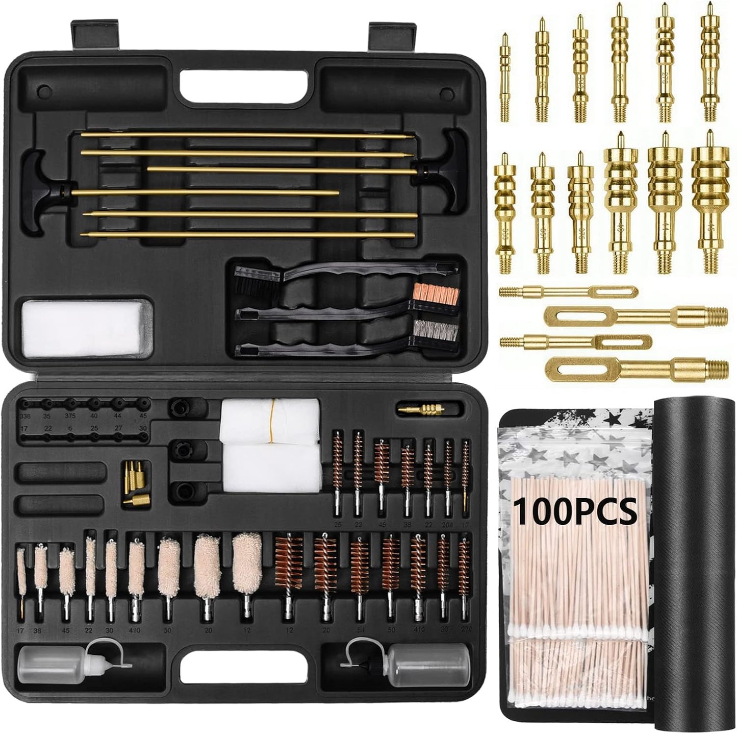 iunio Universal Gun Cleaning Kit for All Guns and Calibers