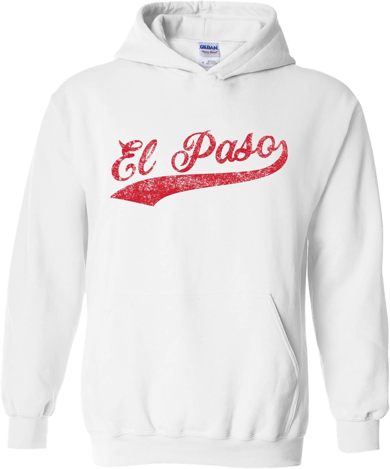 Hometown Baseball Script Hoodie - Show Your El Paso Pride