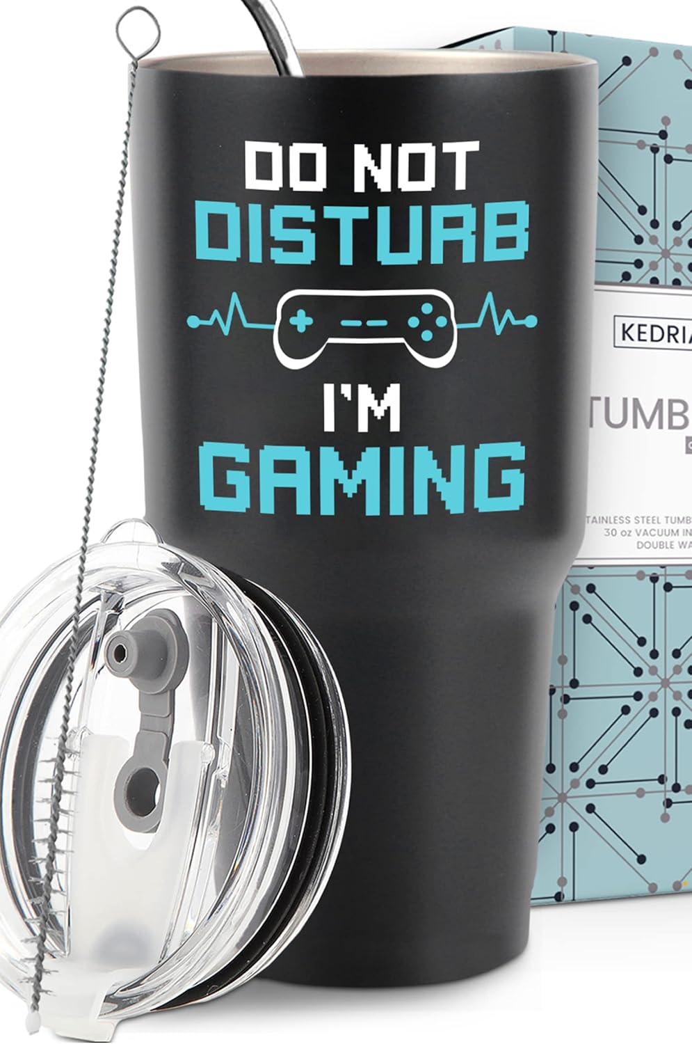 KEDRIAN Gaming Tumbler 30oz - Ultimate Gamer Gift
