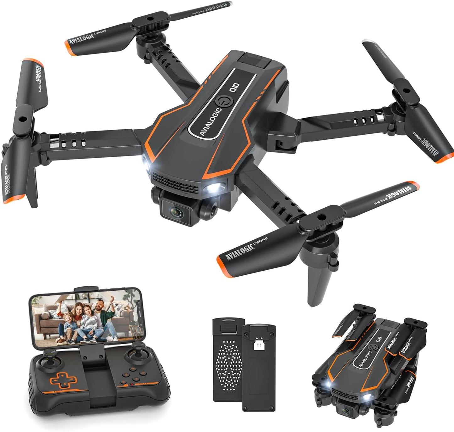 Ultimate Kids Mini Drone: 1080P Camera, Altitude Hold, Gravity Control