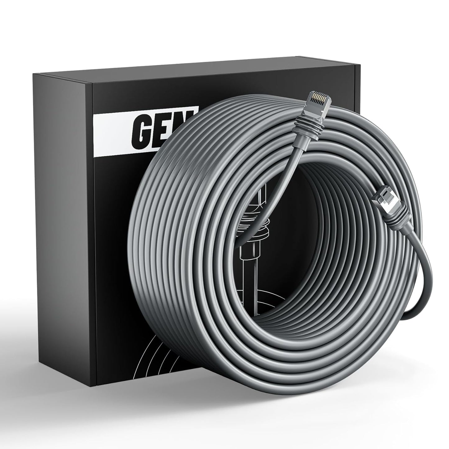 Yolesty 50FT Waterproof Ethernet Cable