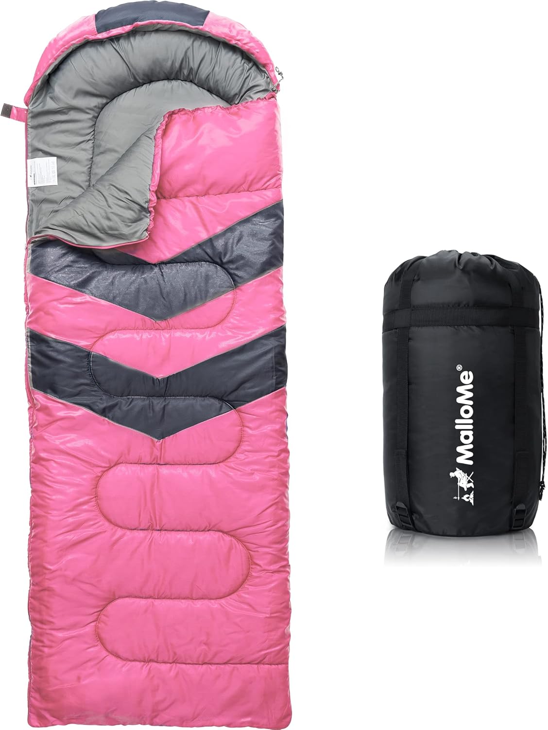 MalloMe Sleeping Bags for Adults - Cold Weather Comfort