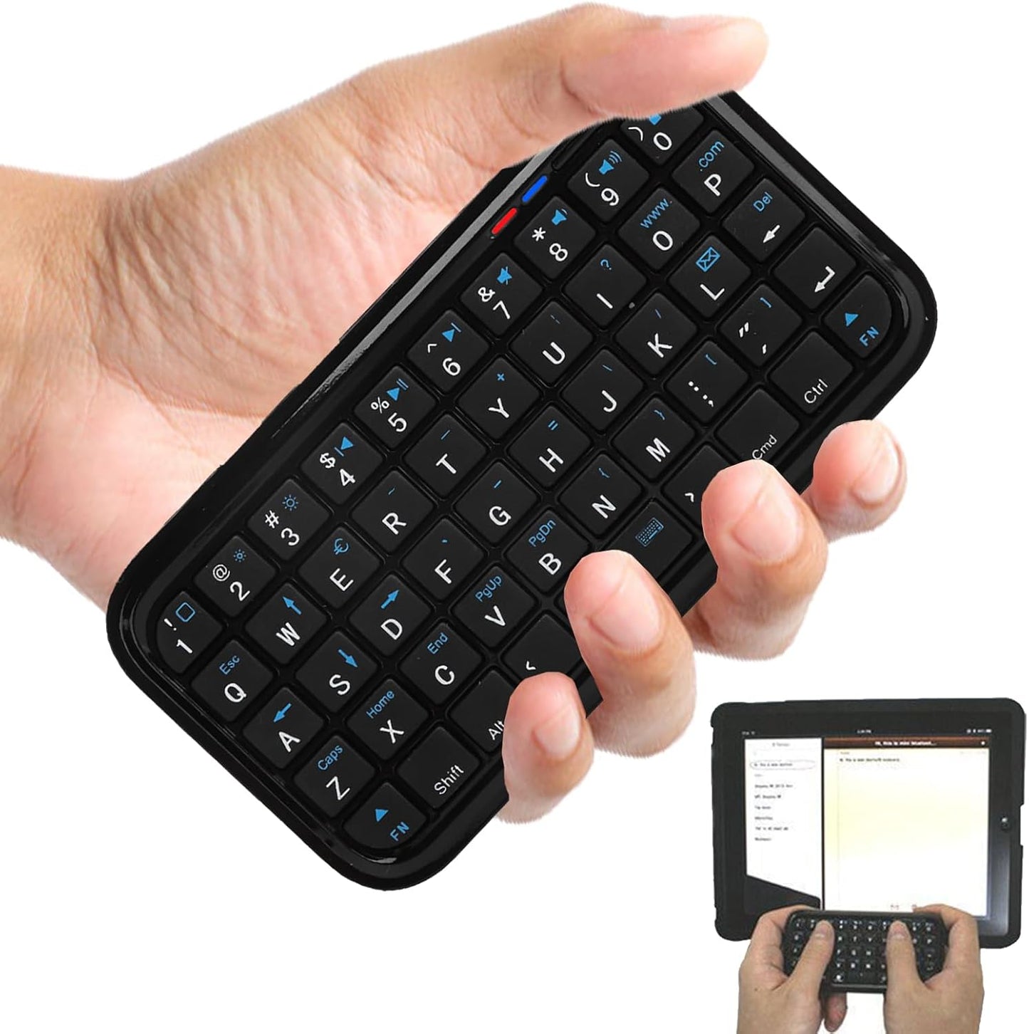 Ultra Slim Bluetooth Keyboard for Multi-Device Use