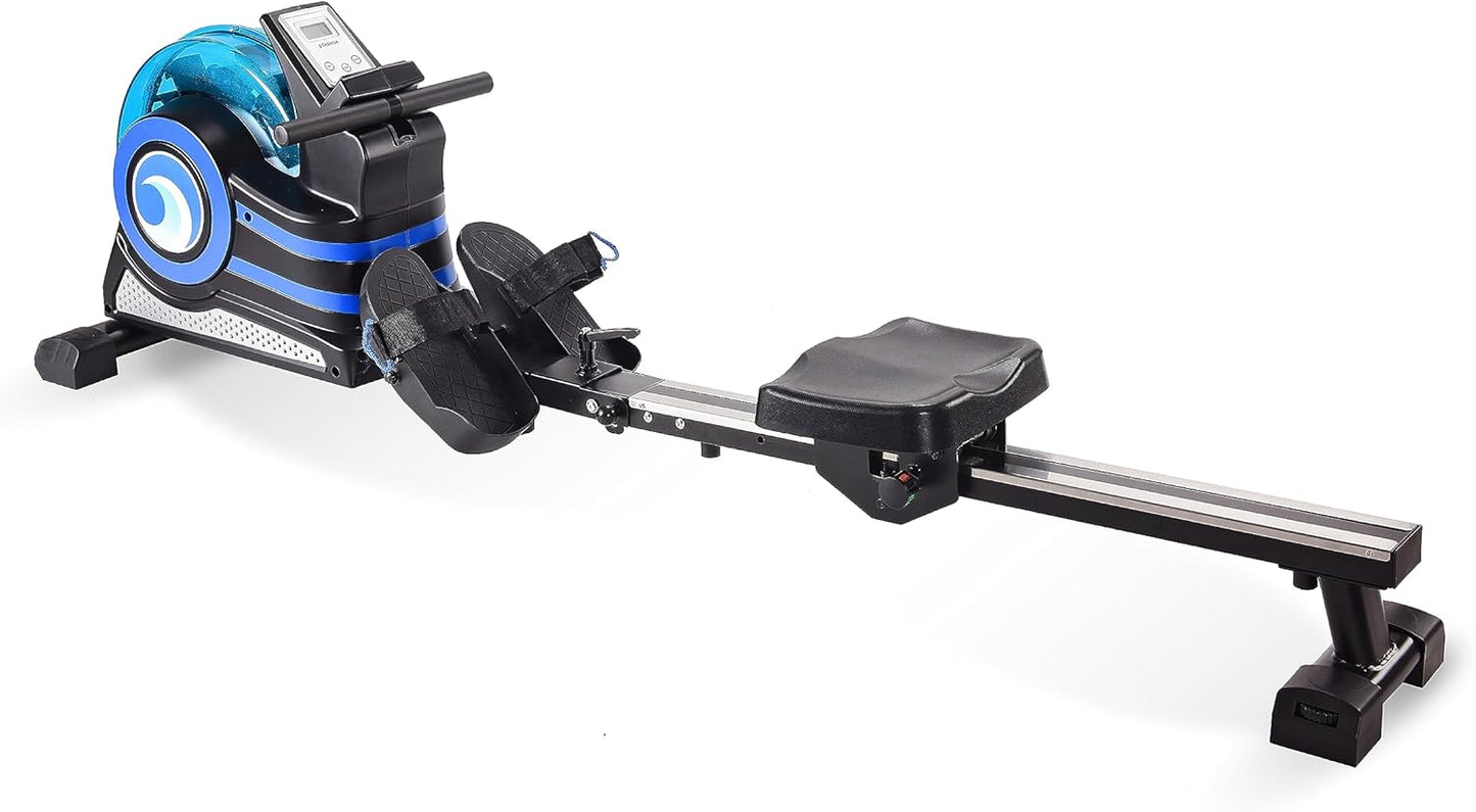 Compact Cardio Rowing: Smooth Adjustable Tension