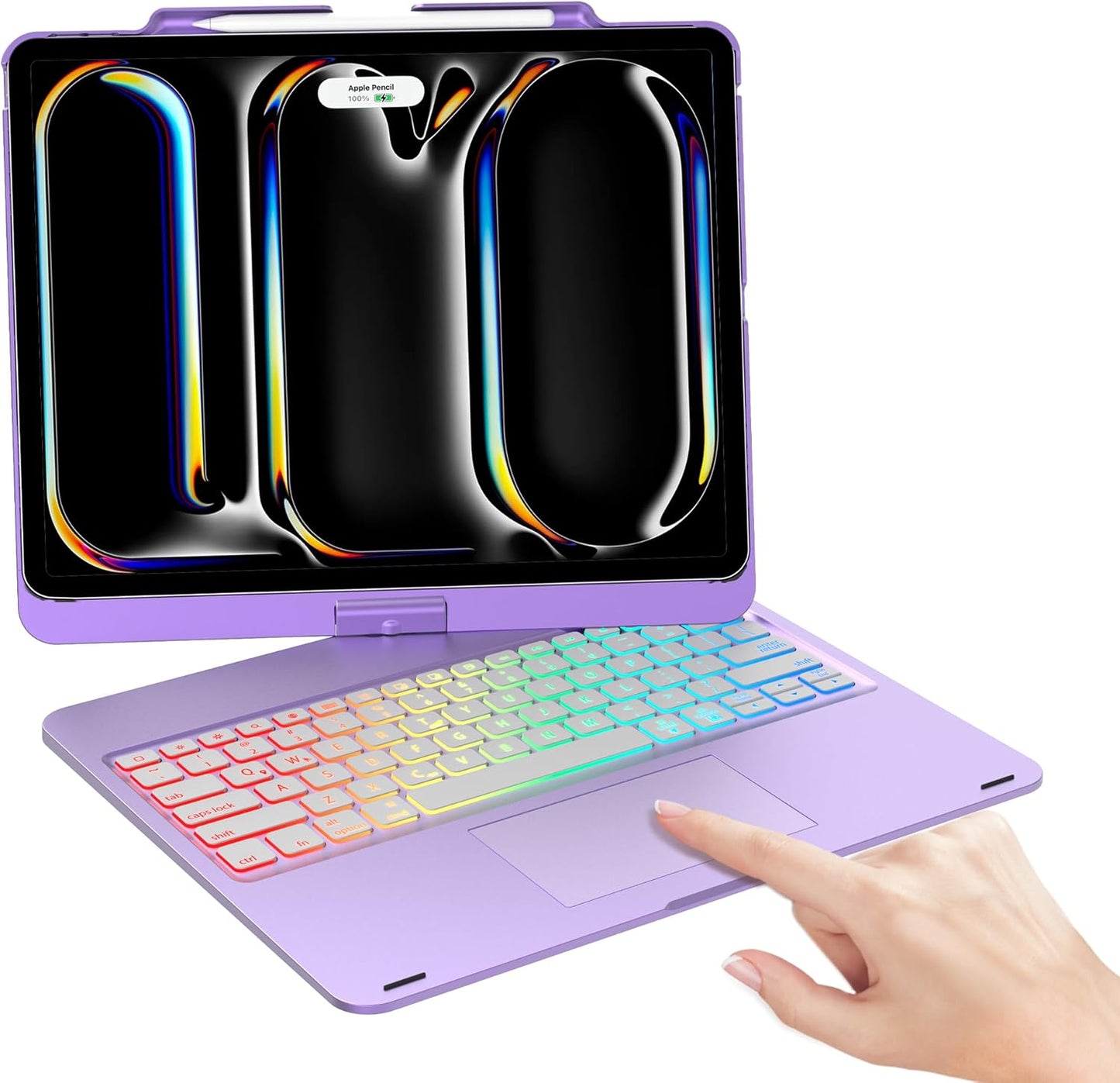 Keyboard Case for iPad Pro 13 inch with RGB Backlit Modes