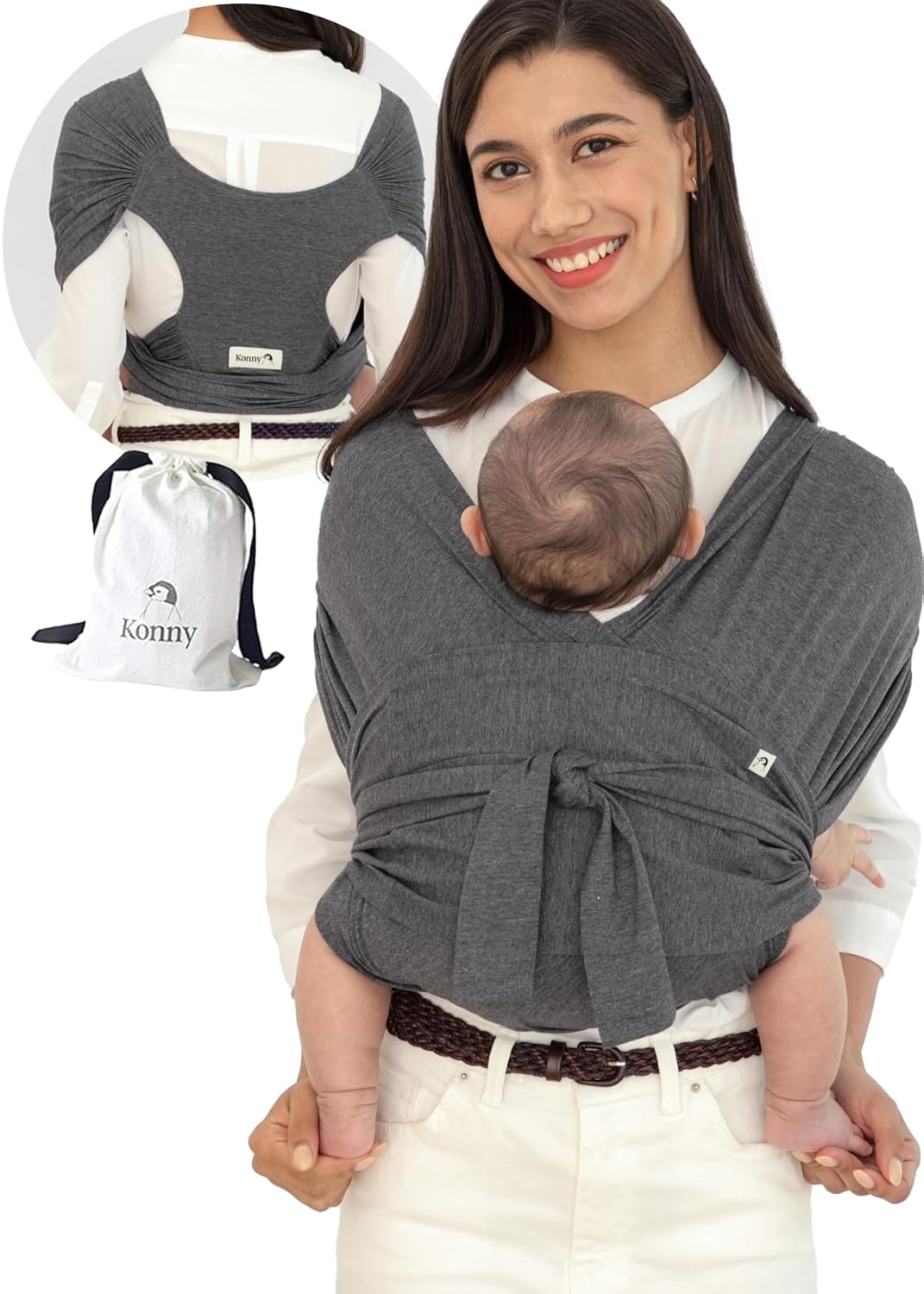 Konny SoftBreeze Baby Carrier - Adjustable & Easy Wear Sling