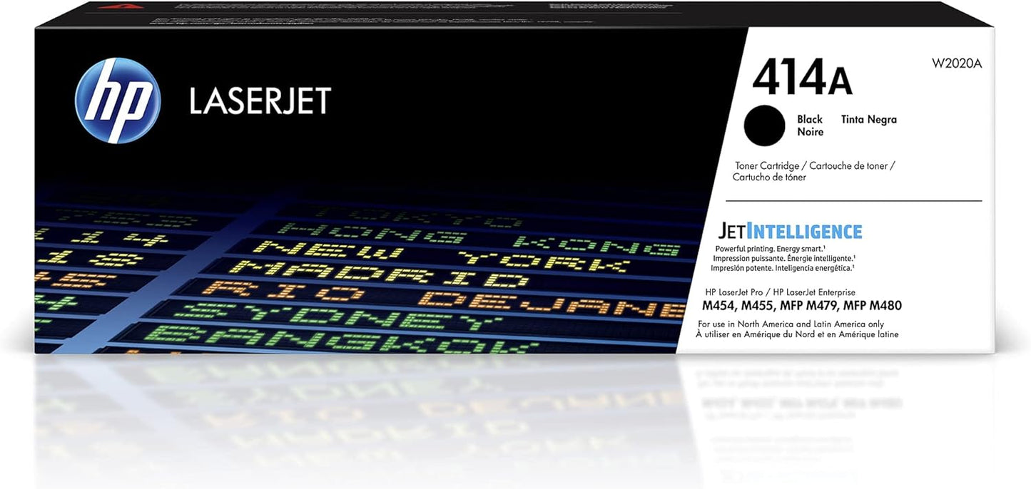 HP 414A Black Toner Cartridge | Compatible with Multiple HP Printers | Crisp, Professional Prints