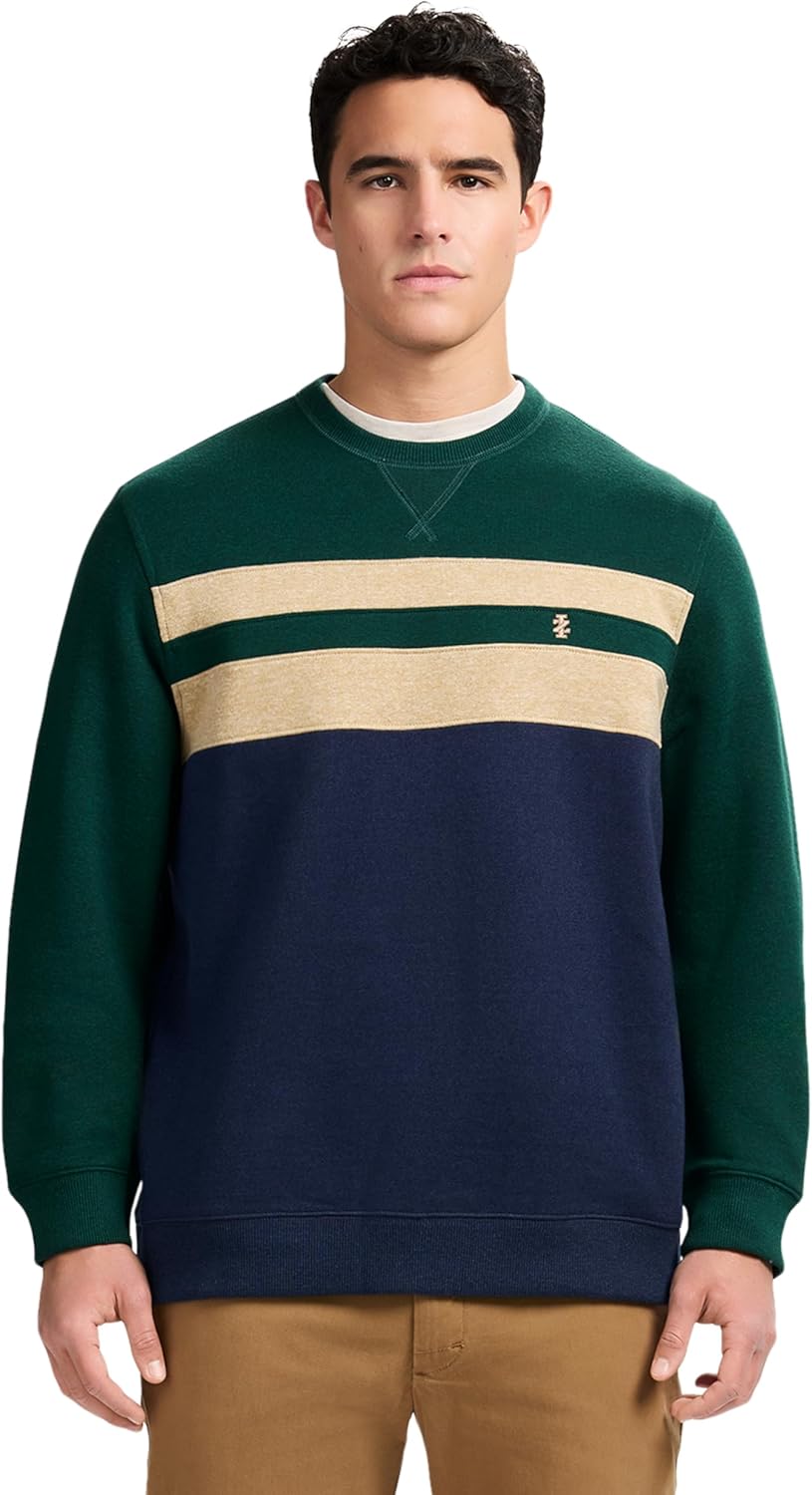 IZOD Men's Advantage Performance Crewneck Fleece Pullover Review