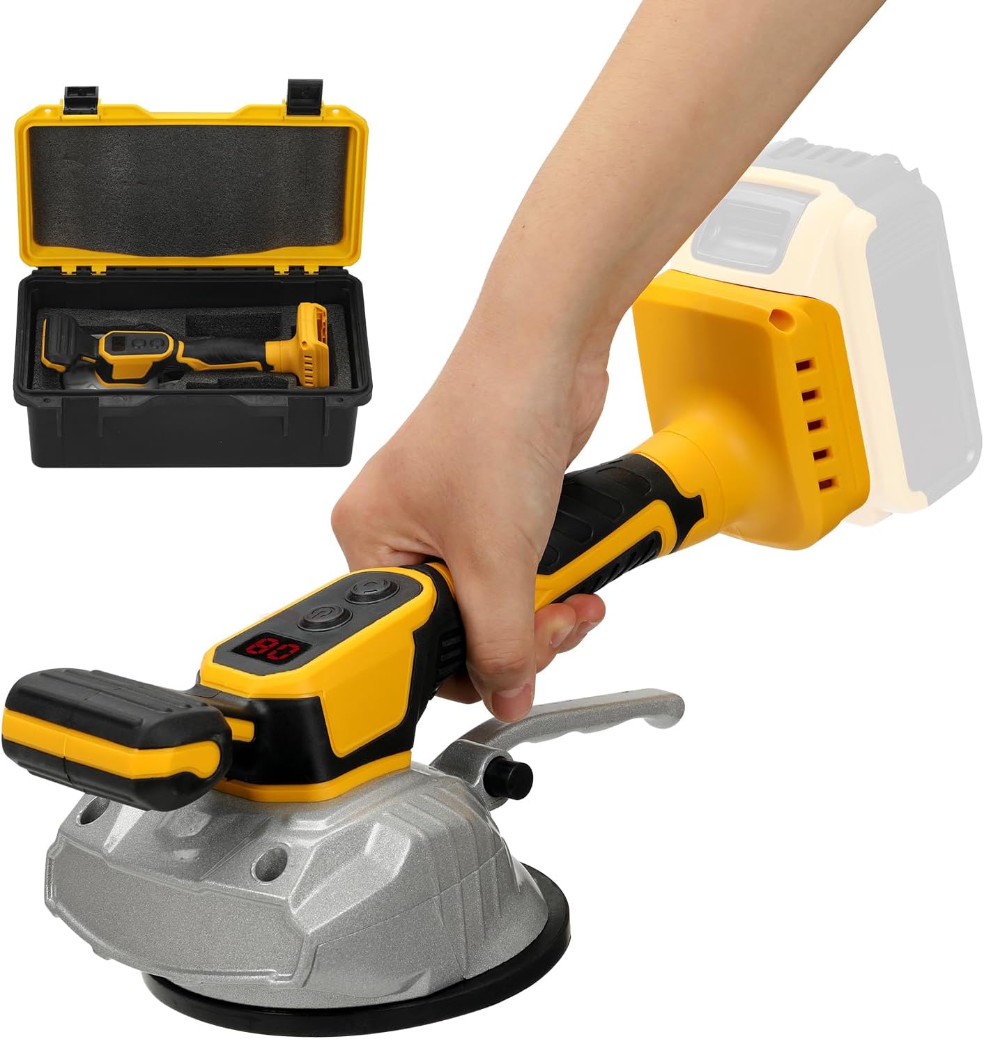 Cordless Tile Vibration Leveling Machine for Efficient Tiling