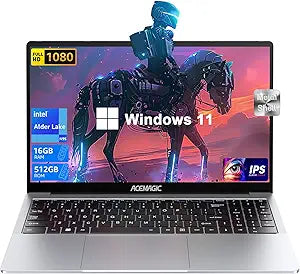 Laptop Computer with 16GB RAM and 512GB SSD for Efficient Use