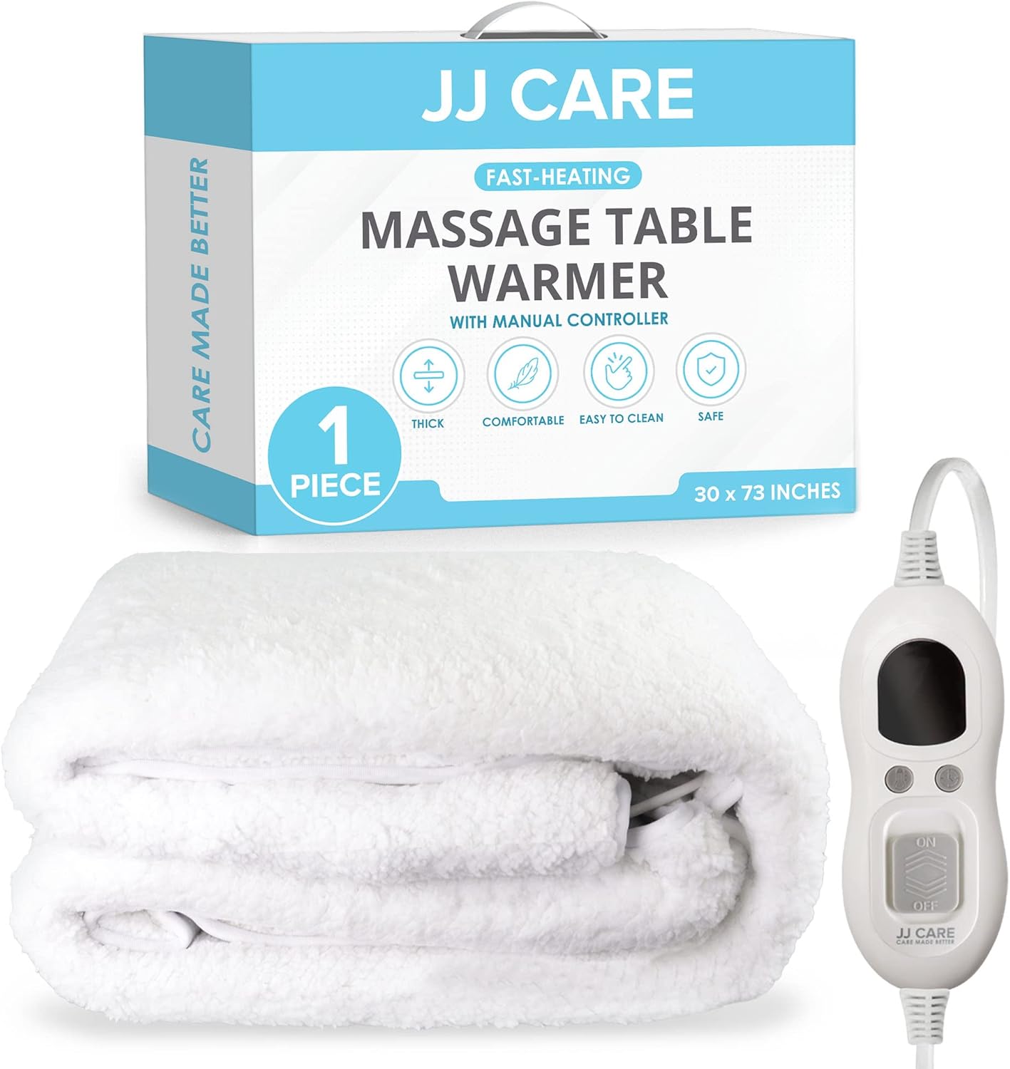 Massage Table Warmer with Sherpa Fleece for Ultimate Comfort