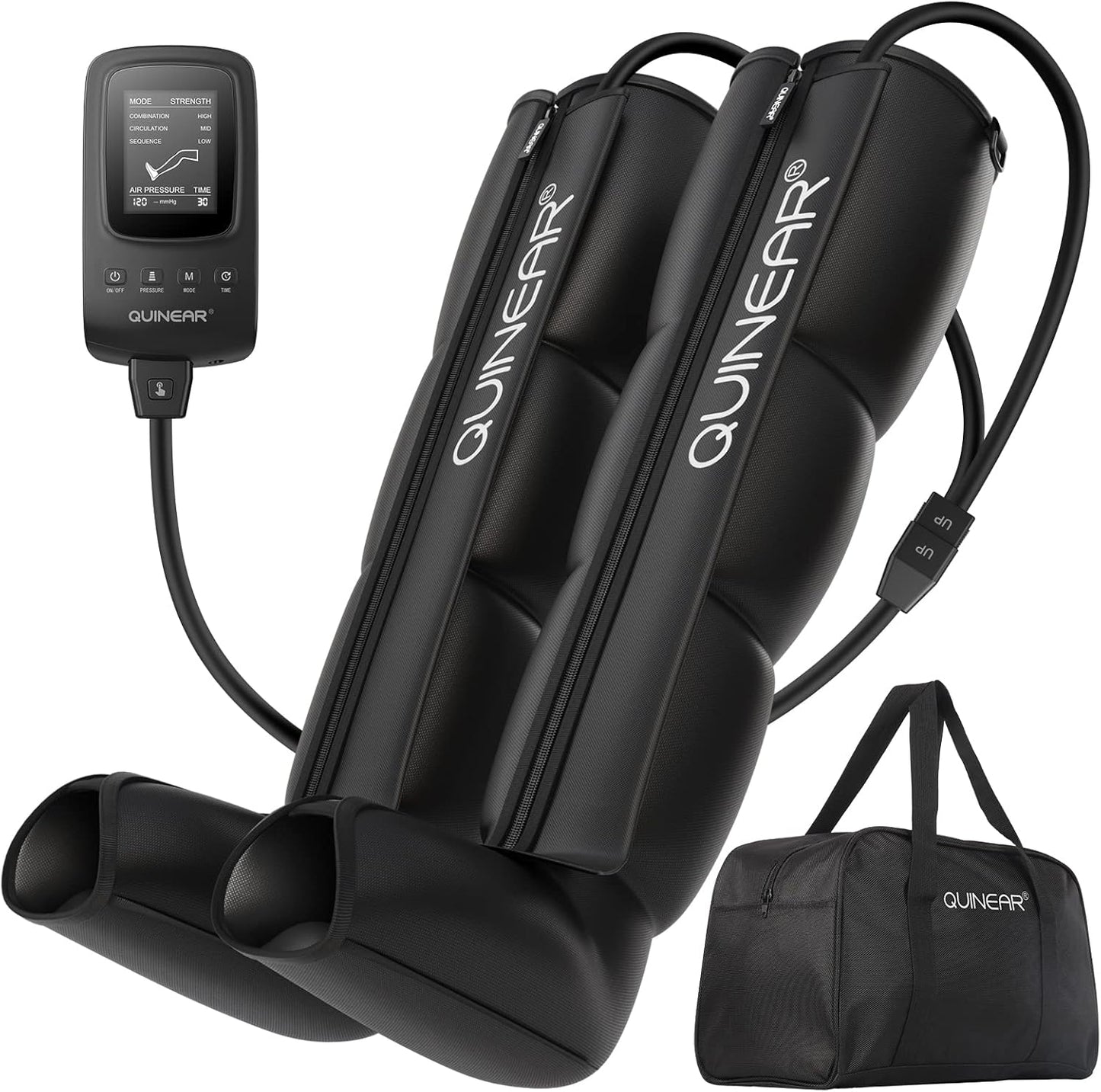 QUINEAR Air Compression Recovery System for Leg Massage Therapy