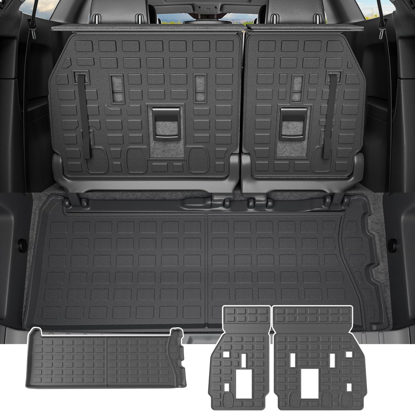 Custom Fit Cargo Mat for 2021-2025 Toyota Sienna by powoq