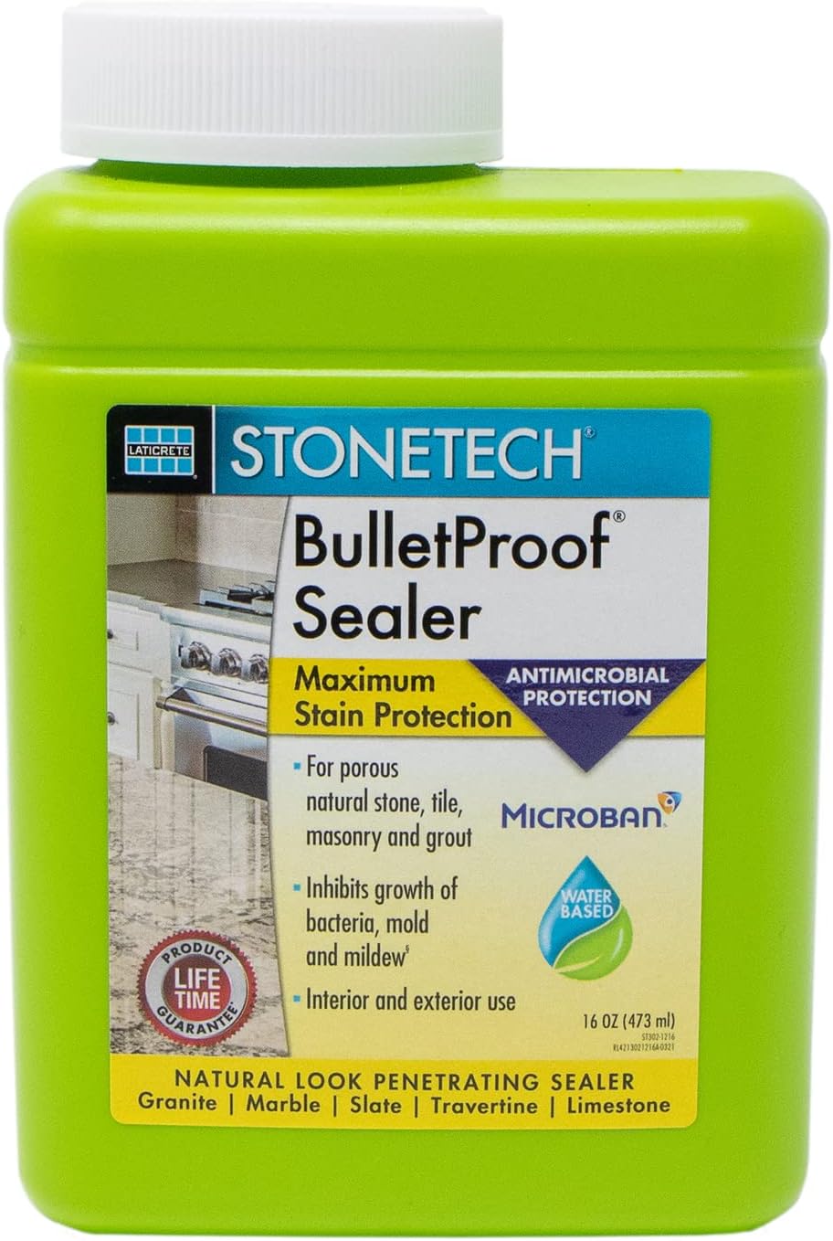 STONETECH Bulletproof Sealer for Maximum Stain Protection
