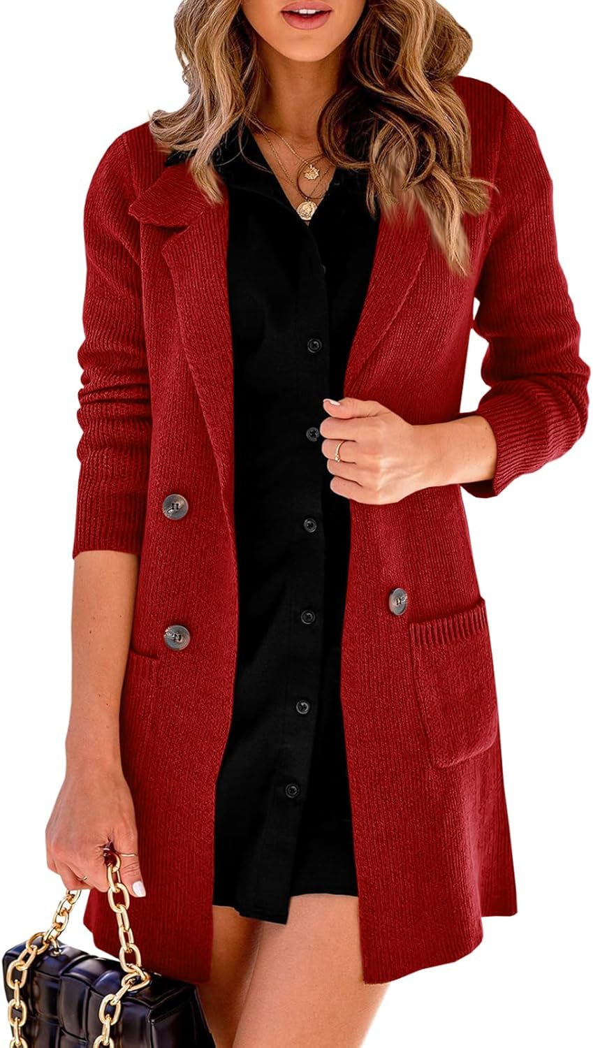Danedvi Women Open Front Cardigan for Casual Daily Wear