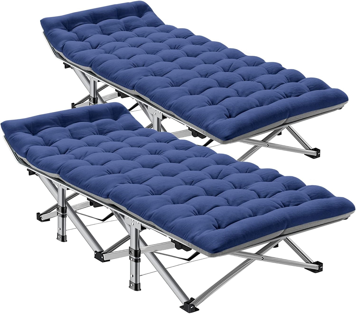 ABORON Camping Cot for Adult 28in Extra Wide, Heavy-Duty Design