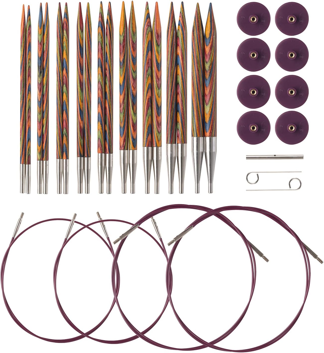 Knit Picks Options Wood Interchangeable Knitting Needle Set Review