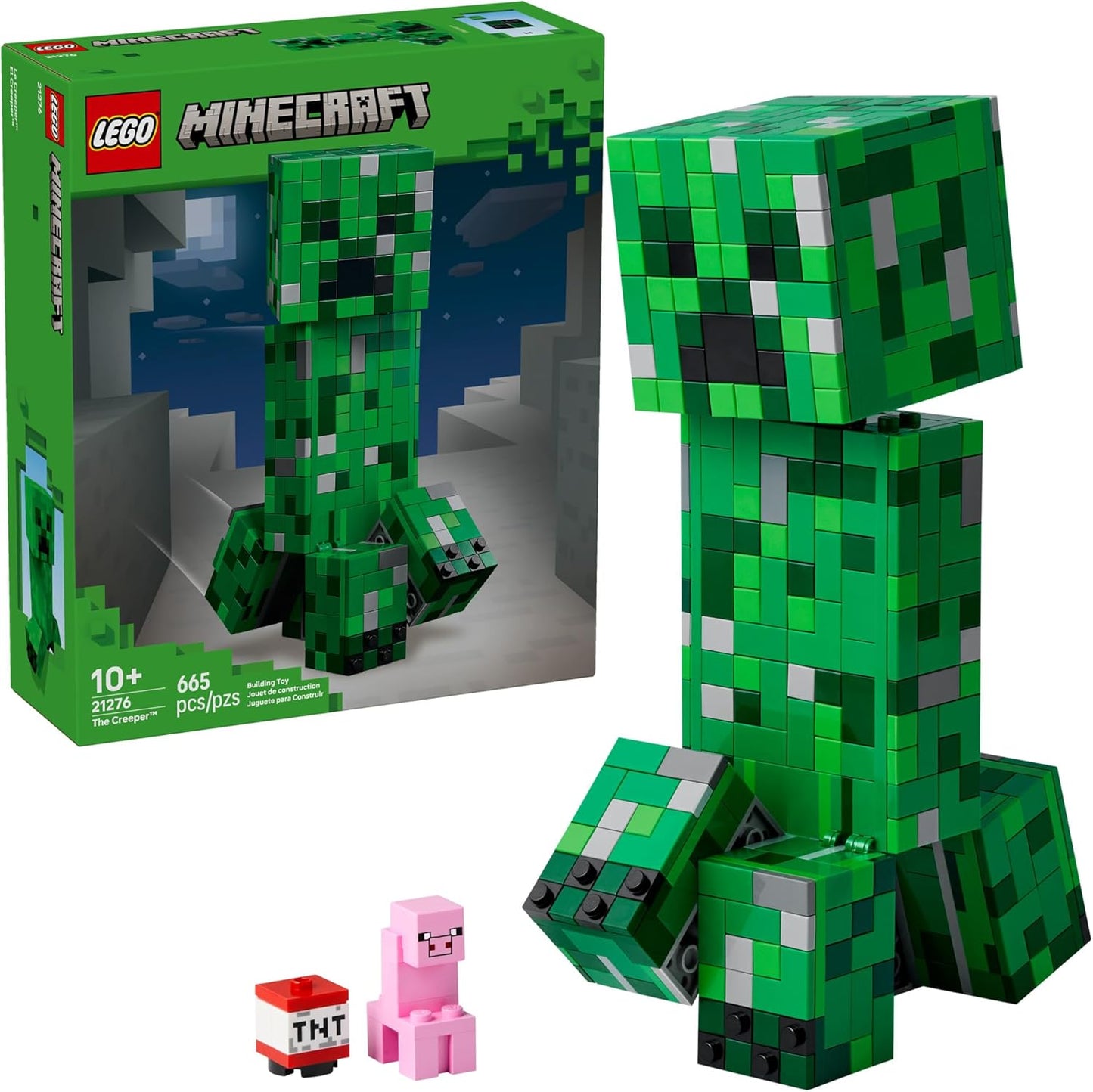 LEGO Minecraft The Creeper Building Toy for Kids Ages 10