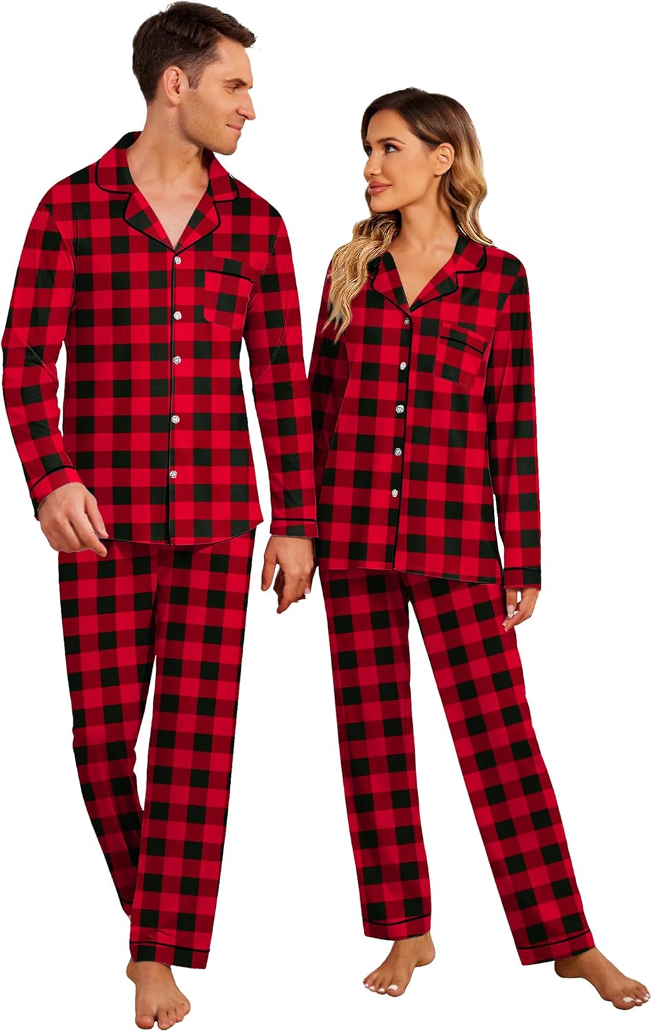 Ekouaer Christmas Family Matching Pajamas for Festive Fun