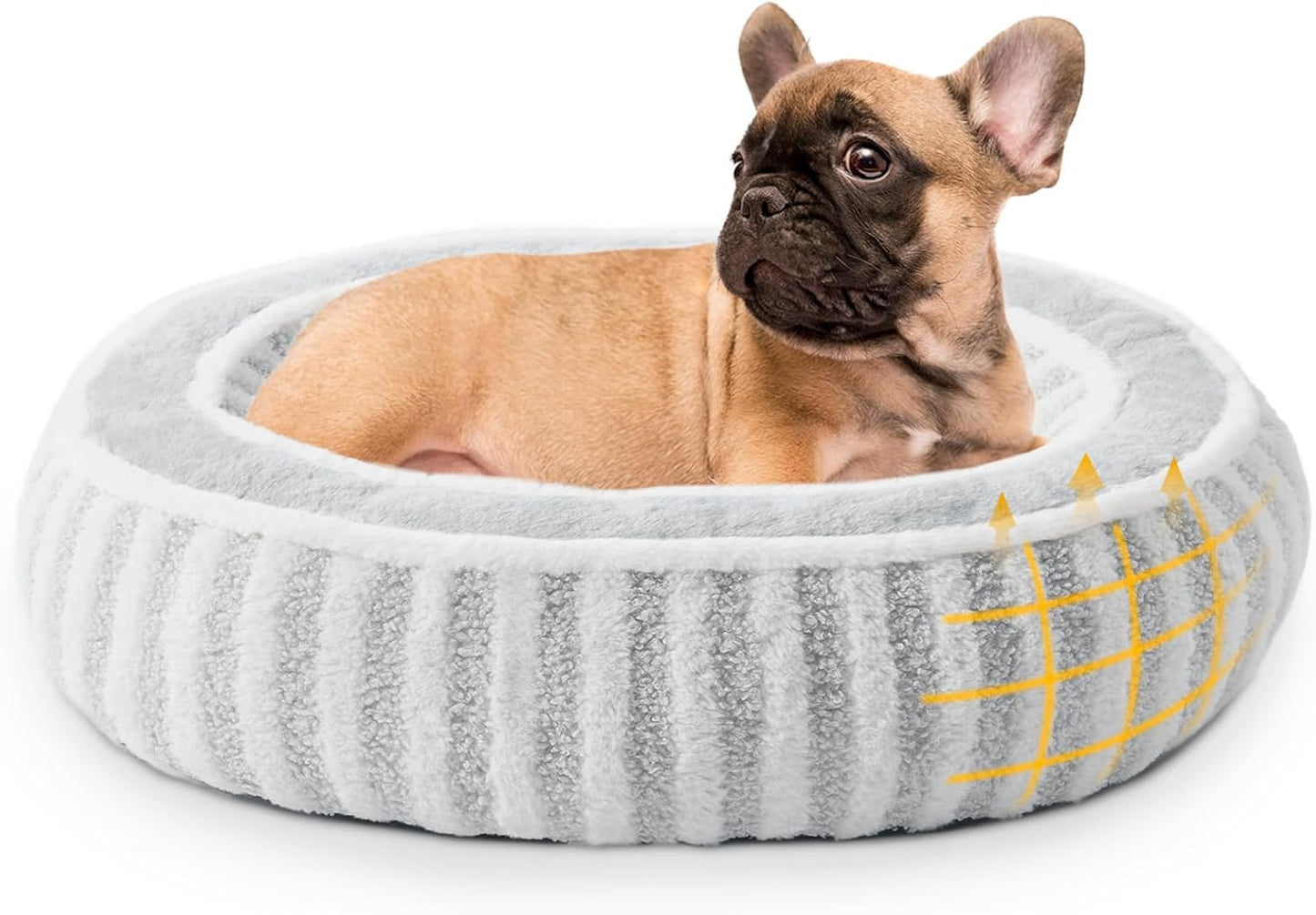 Dog Bed for Medium Size Dogs and Large Cats, Washable Comfort