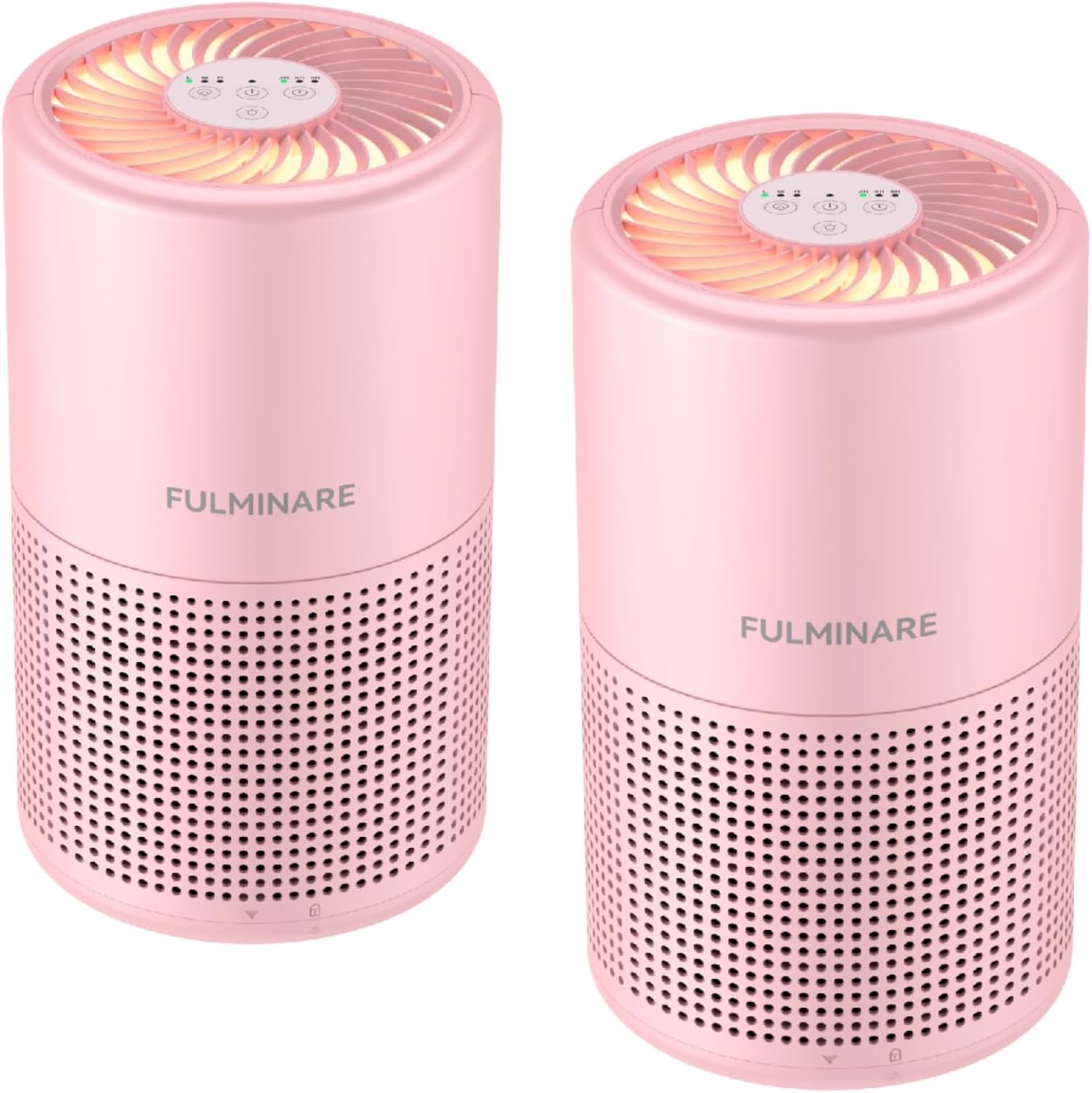 FULMINARE Air Purifiers for Home with H13 HEPA Filter - 2 Pack